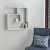 Wooden wall decorative shelf