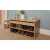 Wooden Shoes storage Cabinet with seat