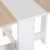 Folding Dining Table For Home - White & Brown