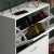 12 Pairs Flip Down Shoes Storage Organizing Cabinet - White