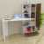 Creative study desk with large storage