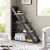 Triangle shape Brown decorative shelves Rack For Home & Office