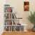 Book display Ladder Rack For home & office - White