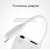 2 in 1 Earphone Audio Adapter Converter For iPhone