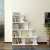 Book display Ladder Rack For home & office - White