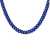 Trendy Stainless Steel Cuban Link Chain Blue Trendy Stainless Steel Cuban Link Chain Blue