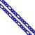 Classy Thin Blue Figaro Link Chain