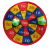 Dart Board Cloth Fabric Game Toy Exciting Playtime With Sticky