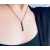 Fashionable Black Vertical Bar Locket For Men Fashionable Black Vertical Bar Locket For Men