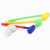 Junior Golf Toy Set: 3 Colourful Golf Sticks And 3 Balls Included