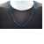 Trendy Stainless Steel Cuban Link Chain Blue Trendy Stainless Steel Cuban Link Chain Blue