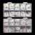 Pack of 100 Artificial False Nails Kit