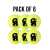 Cricket CA Ball - Pack of 6