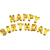 Happy Birthday Foil Balloons Set - Yelllow