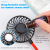 Portable Hanging Rechargeable neck fan for kitchen