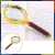 Red Brown Handle Magnifying Glass 10X