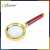 Red Brown Handle Magnifying Glass 10X