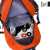 50-L Travel Hiking Orange Backpack - 1 Piece50-L Travel Hiking Orange Backpack - 1 Piece