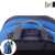 50-L Travel Hiking Backpack - Blue