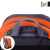 50-L Travel Hiking Orange Backpack - 1 Piece