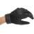 Full Finger Motorcycle Black Gloves - 1 Pair