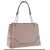 Nine West Townes Satchel Hand Bag For Women - Saddle Tan