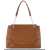 Nine West Townes Satchel Hand Bag For Women - Saddle Tan