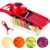 10 In 1 Mandoline Slicer Fruits Cutter And Vegetables Slicer