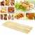 Wooden Bamboo Shashlik Bbq Sticks 85 Pcs - 10 Inch