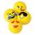 Stress Relief Smiley Foam Ball - Pack of 6