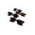 RayBen Club Master Plastic & Metal Frame Sunglasses