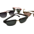 RayBen Club Master Plastic & Metal Frame Sunglasses