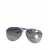 Metal Half Round Shape Polarized Sunglasses
