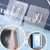 1 Pair Transparent Double Sided Wall Hooks 1 Pair Transparent Double Sided Wall Hooks