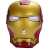 Super Hero Iron Man Toy Mask Led light Full Mask For Kids