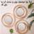Round Shape Wall Mirror Pack Of  3 Piece