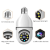 Wifi Smart Bulb Camera V380 Full Hd Cctv Security - 1080P