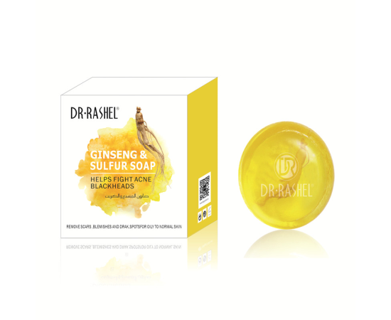 DR.RASHEL Ginseng Sulfur Soap Face Wash - 1 Piece