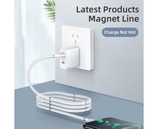 Super Calla Magnetic Cable TPE Silicon Data Cable