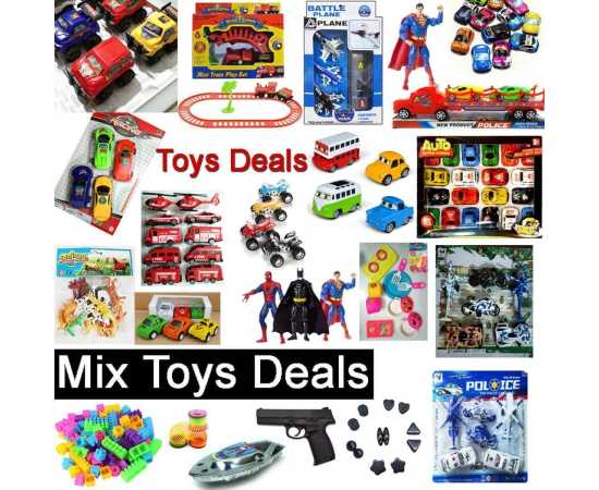 New Mix Toys Deals For Kids Boys and Girls - Car Toys Set - Vehicles