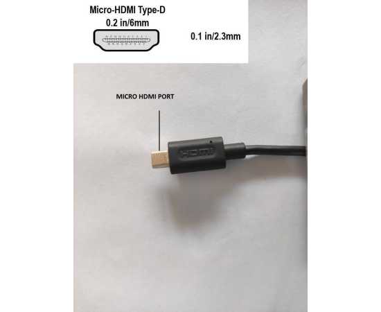 Branded CA-198 OEM Micro HDMI to HDMI Cable
