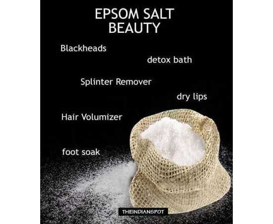 1KG Epsom Salt Natural Mineral Fertilizer/Beauty Health