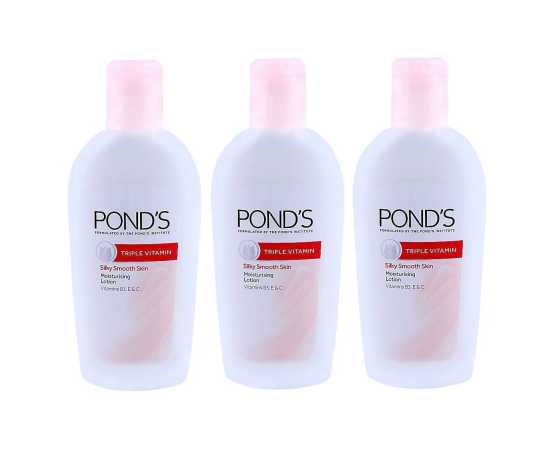 PONDS TRIPLE VITAMIN MOISTURISING LOTION 100ML