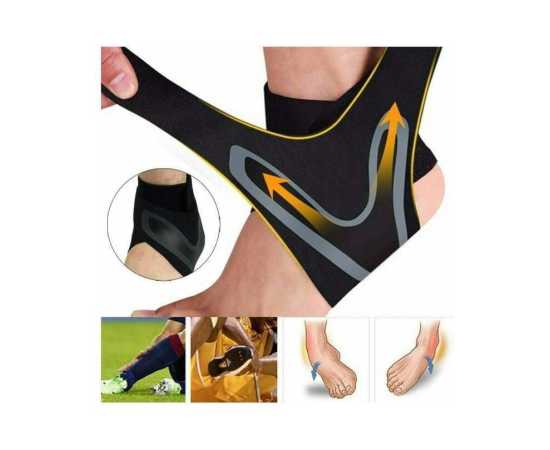Adjustable Foot Ankle Support Belt For Injury Pain - 1 Pair