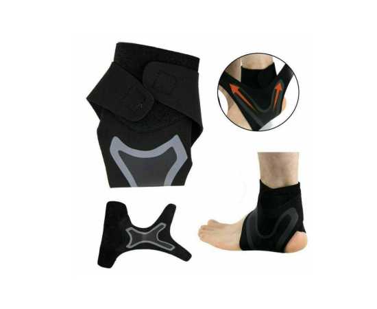 Adjustable Foot Ankle Support Belt For Injury Pain - 1 Pair