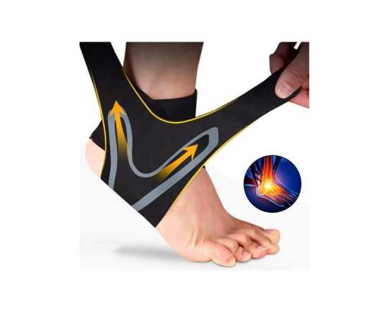 Adjustable Foot Ankle Support Belt For Injury Pain - 1 Pair