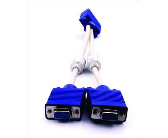 Vga Y Cable Od 8mm - White