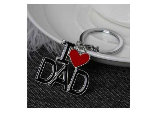 I LOVE DAD Key Chain