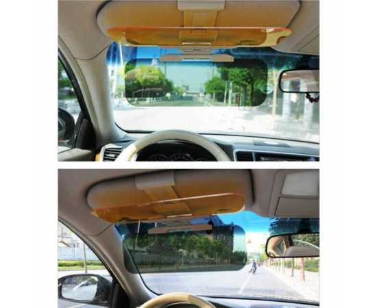 Car Day Night Anti Glare Mirror Light Protector