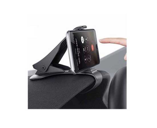 Universal Instrument Panel Car Mobile Holder - Black